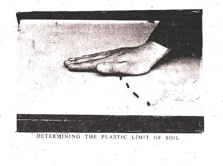 6-28 Plastic Limit Test of Soil